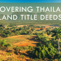 Understanding Thailand S Land Title Deeds An In Depth Guide To