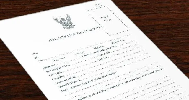 TM88 Application For Visa On Arrival