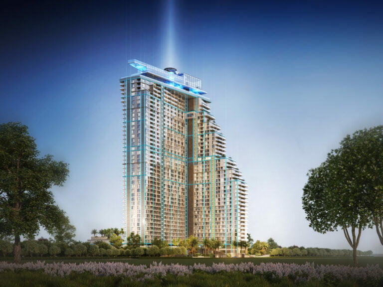 outside view of the grand solaire noble condo
